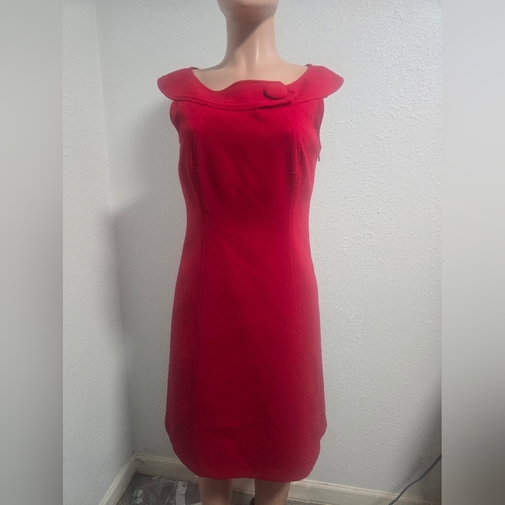 Chic Scarlet Mini Dress